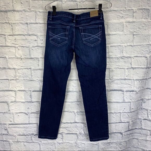 Aeropostale Lola cropped jegging blue sz 3/4 - Picture 9 of 9